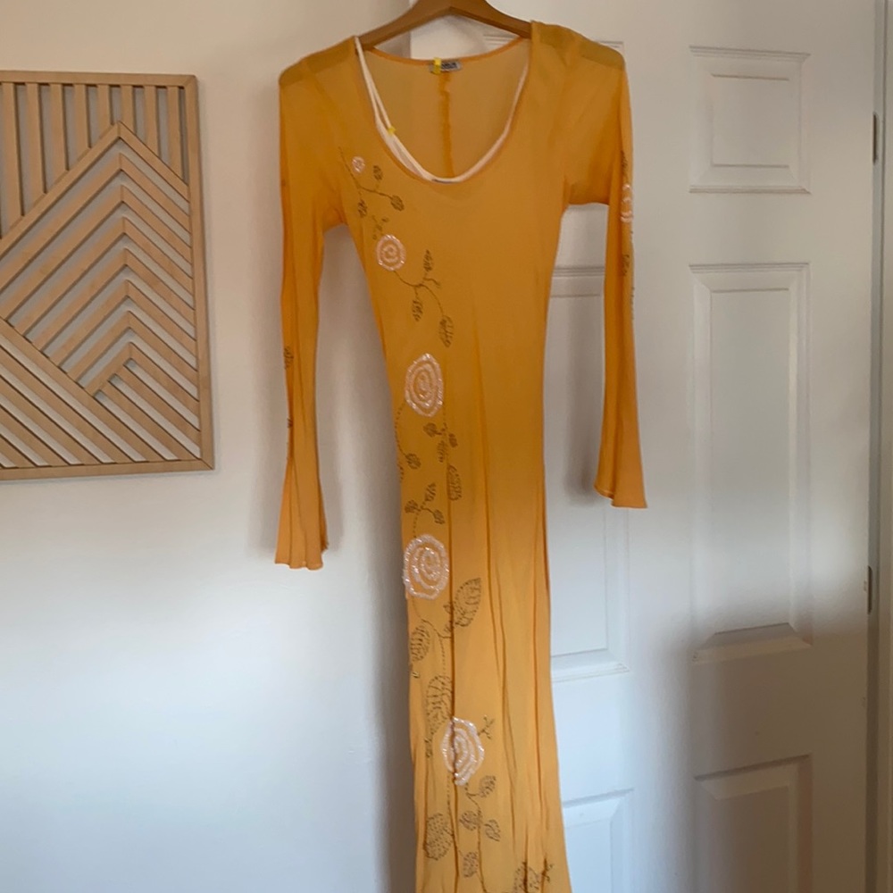 Beautiful elegant beaded dress